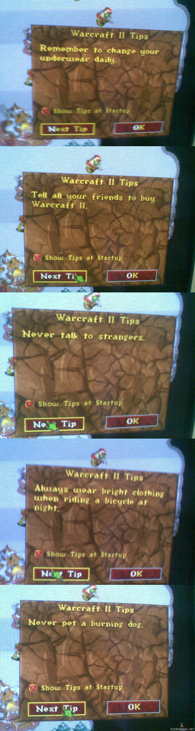 Warcraft 2 tips - Vanha kunnon Warcraft 2 peli sisälsi käytännöllisiä vinkkejä!