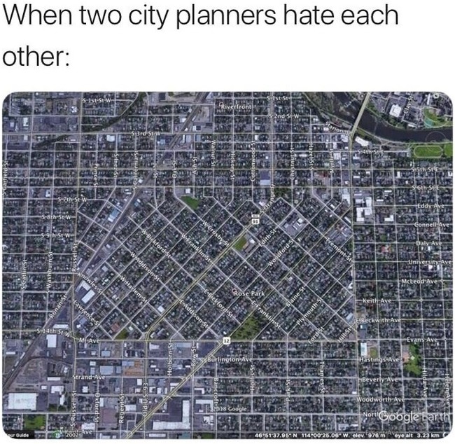 Kun kaksi kaupunkisuunnittelijaa vihaa toisiaan