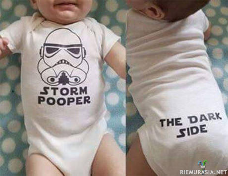 Storm pooper - and the dark side.