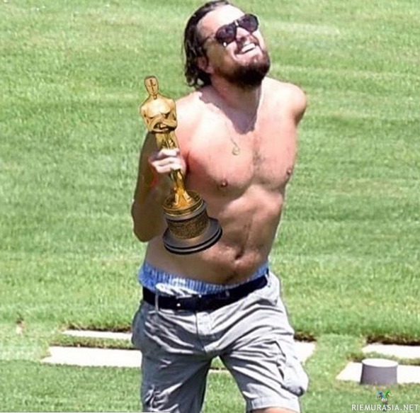 Vihdoin se tapahtui - Paljon onnea Leonardo DiCaprio Oscar voittaja!