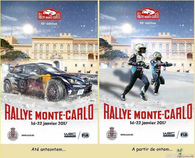 Monte-carlo ralli - Vw lopettaa lyhyen ja voitokkaan wrc uransa ainakin toistaiseksi
