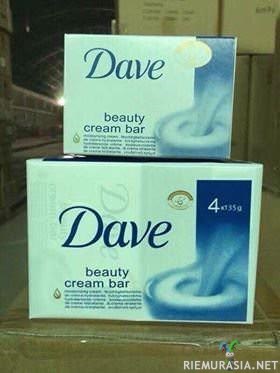 DAVE - Hmm... oliskohan saippuaa?