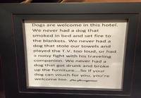 Koirat tervetulleita hotelliin