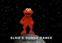 Elmo tanssii hardbassia