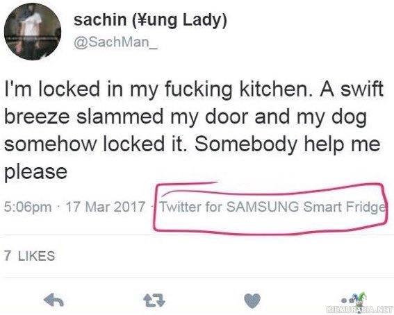 Jumissa keittiössä - Samsungin Smart Fridge pelastaa