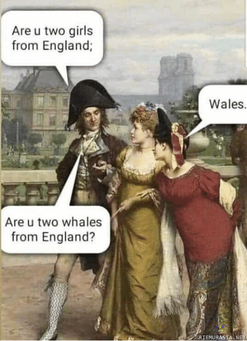 Ovatko tytöt Englannista?
