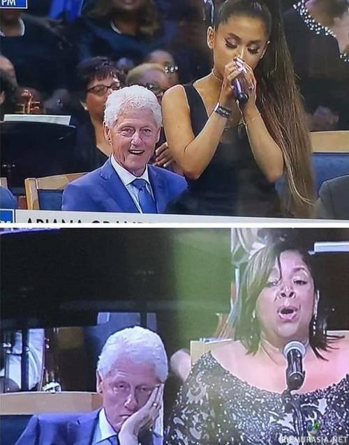 Bill Clinton - Veikeä irstas pappa.