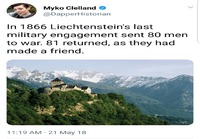 Lichtensteinin viimeinen sotaretki