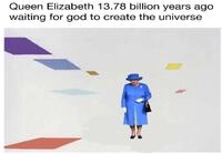 Kuningatar Elisabet ennen universumin luontia