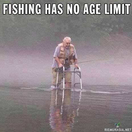 Kalastus - Sille ei ole ikärajaa