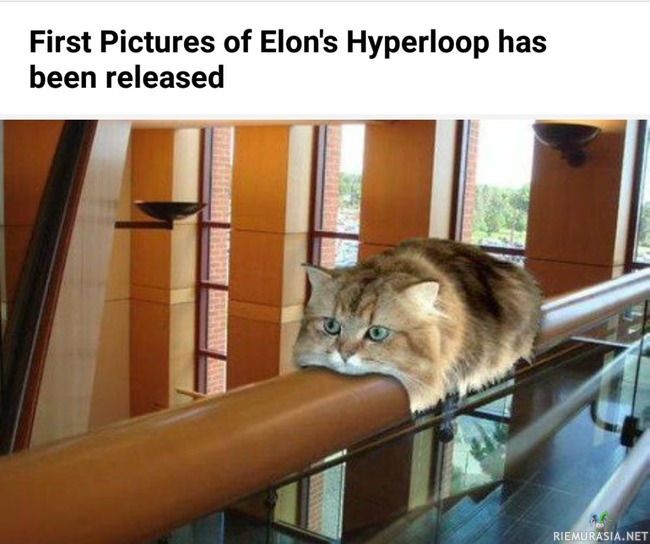Ensimmäinen kuva Hyperloopista