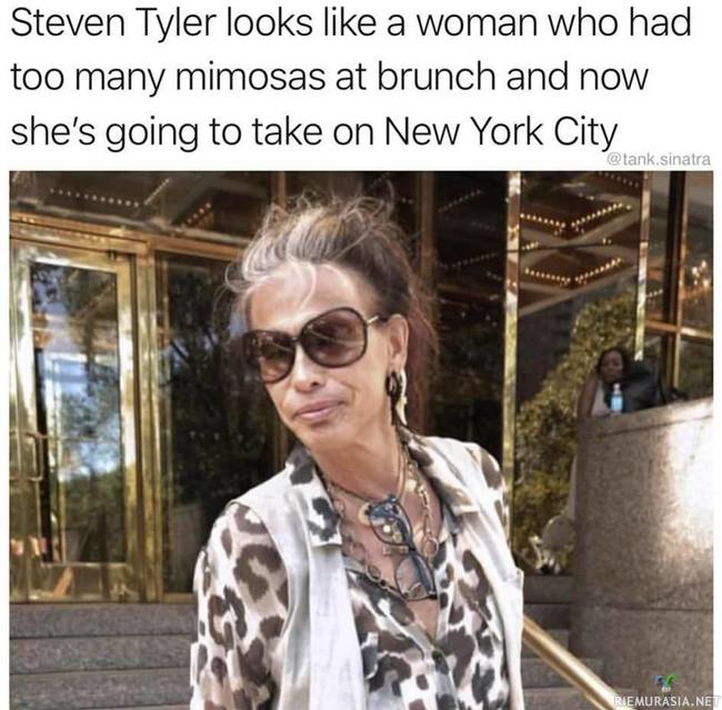 Dude is like a lady - Steven Tyler
