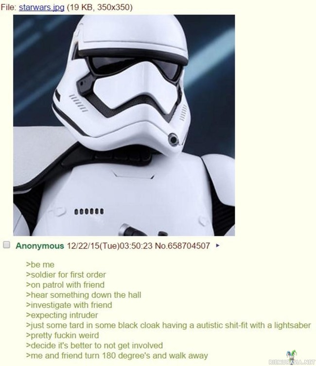 Stormtrooperin päivä