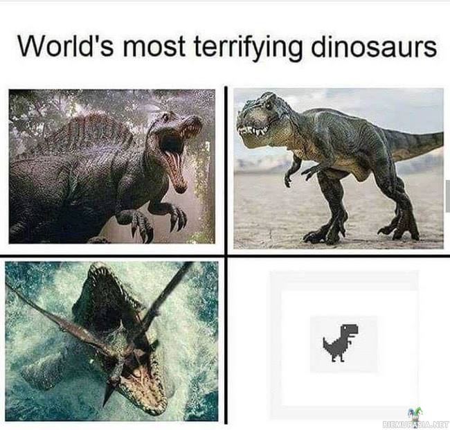 Maailman pelottavimmat dinosaurukset