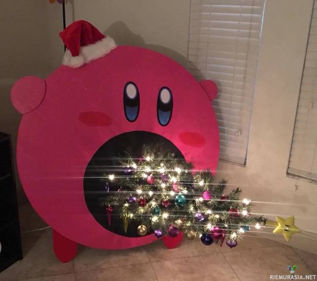 Kirby joulukuusi - Toisenlainen vaihtoehto perinteisiin joulukoristeluihin