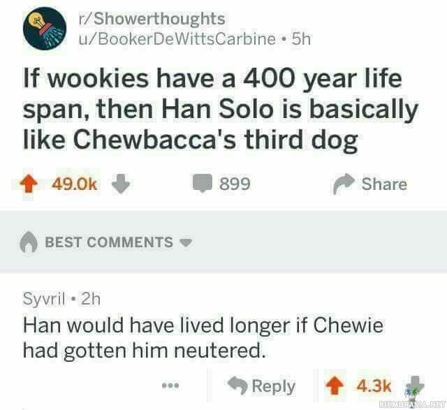 Oliko Han Chewien doge?