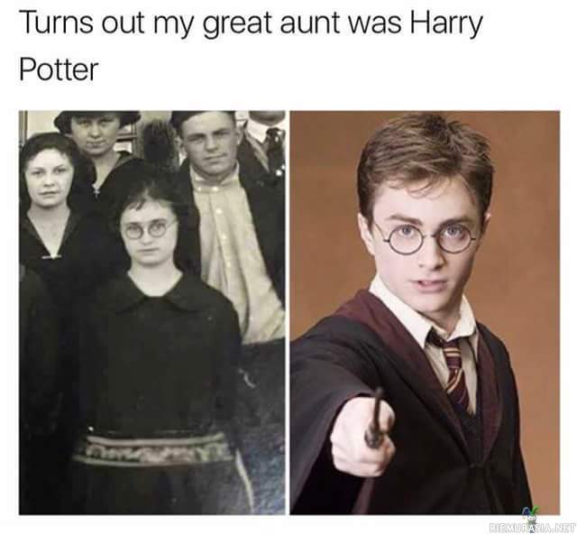 Tädin taikaa - Harry potter