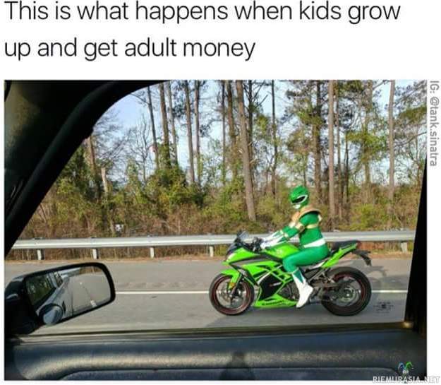 Kun lapsi kasvaa aikuiseksi - Aikuisten rahaa