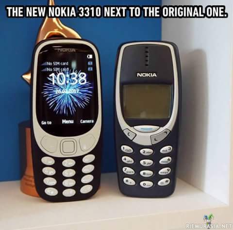Nokiat - Uusi ja vanha 3310