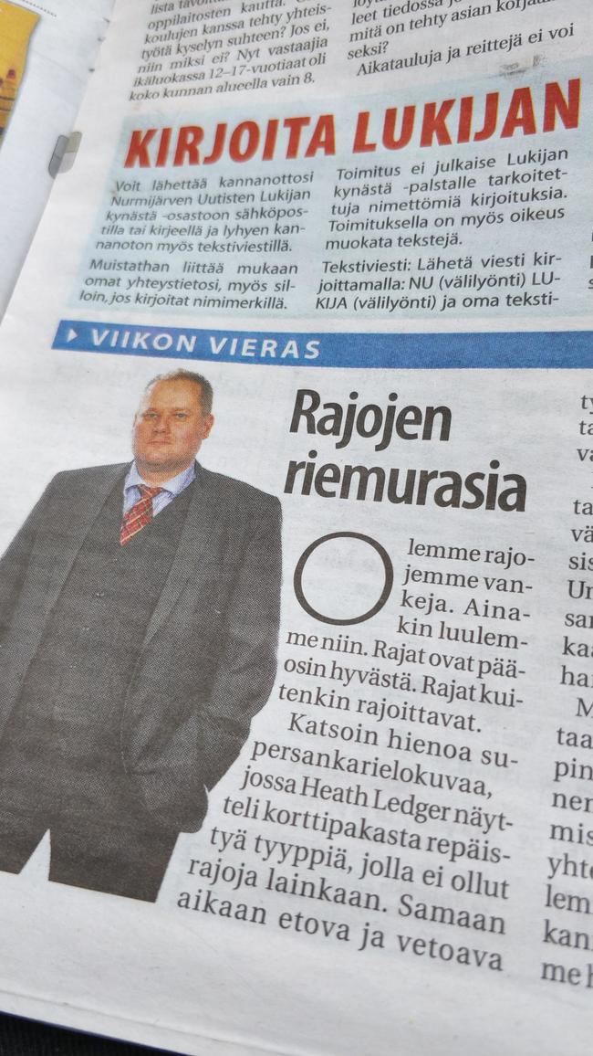 Rajojen Riemurasia - Nimensä mukainen