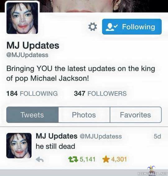 MJ Updates