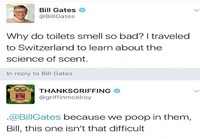 Bill Gates ja haisevat vessat