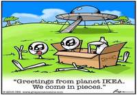 Tervehdys planeetta Ikeasta