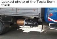 Teslan rekan prototyypistä julkisuuteen vuotanut kuva?