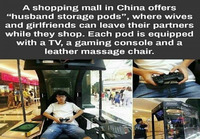 Miehiä hemmotellaan Kiinalaisessa ostoskeskuksessa