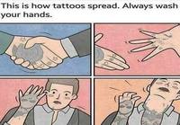 Kuinka tatuoinnit tarttuvat