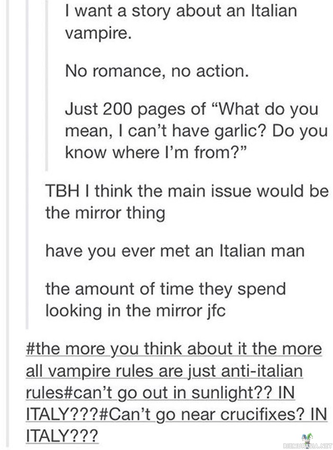 Italialainen vampyyri