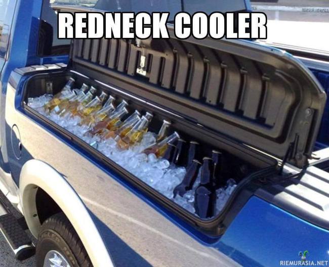 Redneck cooler - Pisswasserit viileäksi jenkkityyliin