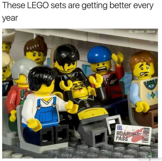 United Airlines LEGO
