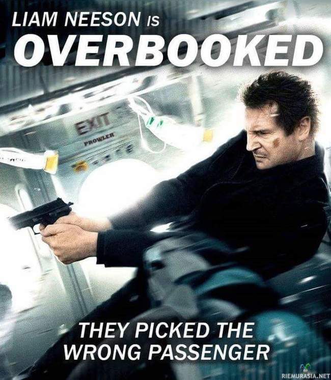 Liam Neeson - Overbooked - Tositapahtumien inspiroima elokuvauutuus