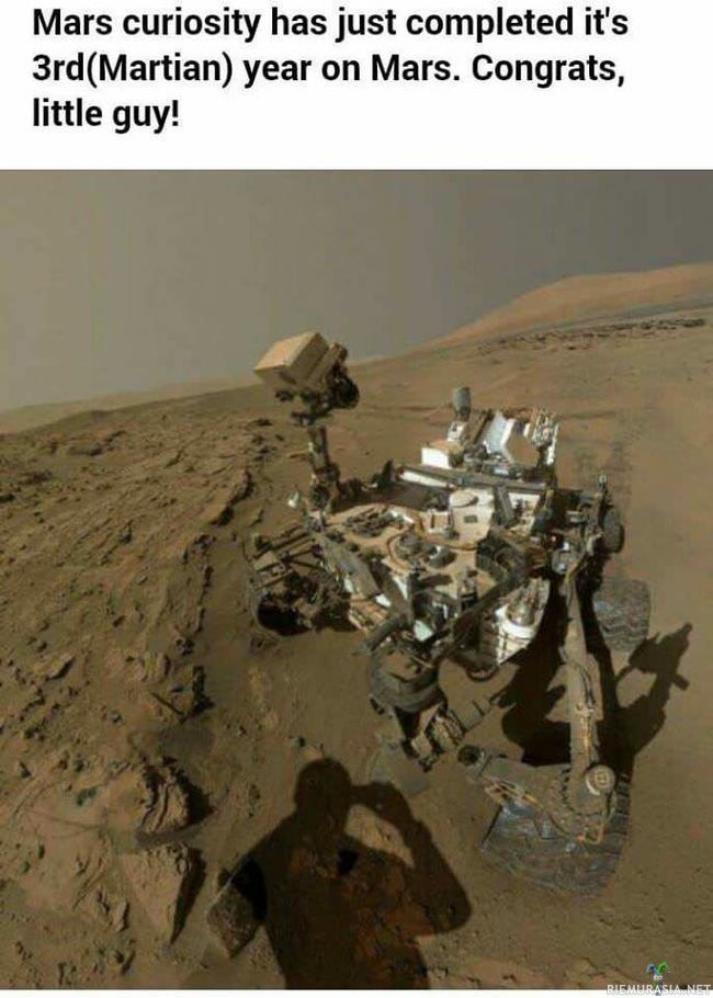 Mars curiosityn kolmas vuosi Marsissa! - ..hetkinen?