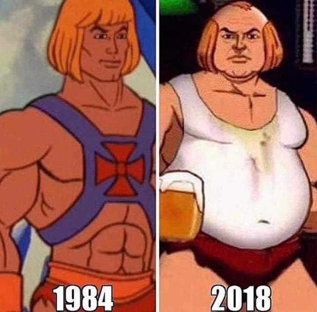 He-man - ennen ja nykyään