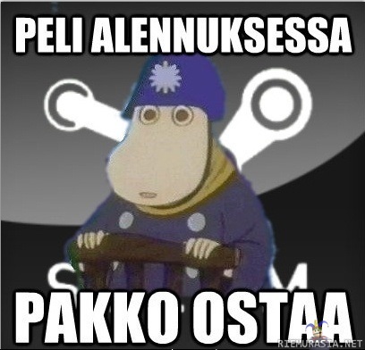 Steam alennukset - Joka kerta sama juttu.