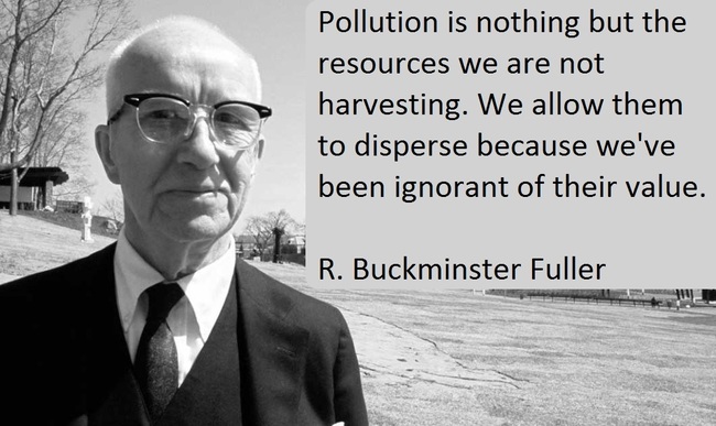 Saastuminen (Buckminster Fuller) - Yhdysvaltalainen insinööri-arkkitehti Buckminster Fuller (1895 - 1983) kertoo oleellisen saastumisesta!