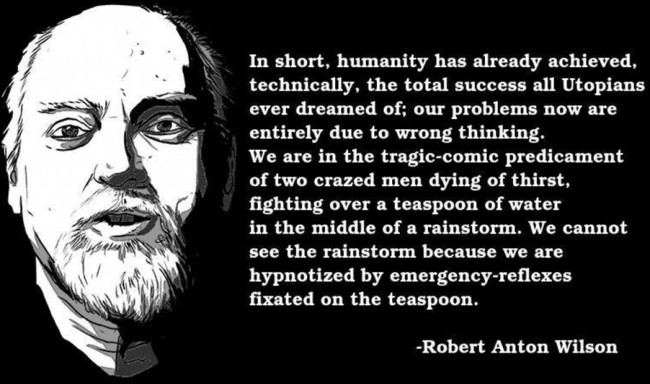 Nykyajan ongelmat (Robert Anton Wilson) - Yhdysvaltalainen kirjailija-filosofi Robert Anton Wilson (1932 - 2007) kertoo osuvasti nykyajan ongelmista!