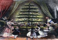 Joulukuusi 1800-luvulta