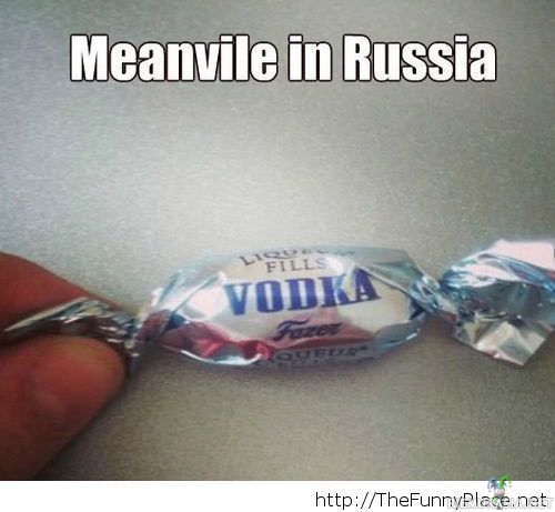 Russian vodka caramel - Venäjän vodka karamelli