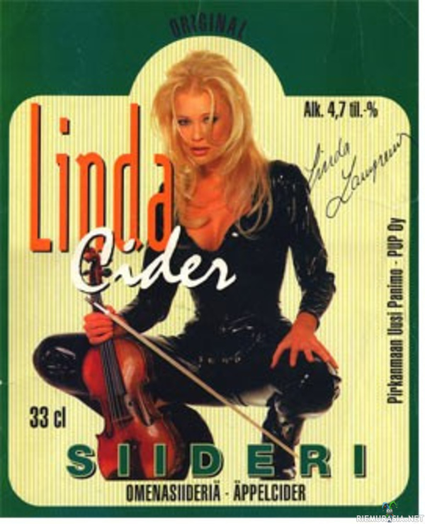 Linda Siideri - Linda Lampenius siideri vuolta?