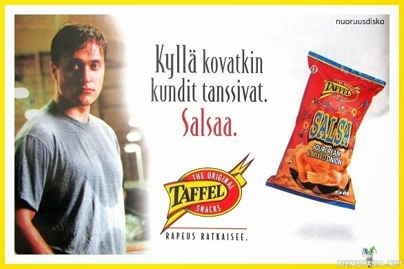 Taffel - Vanha Taffel mainos 90 luvulta