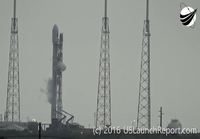 SpaceX raketti tuhoutuu