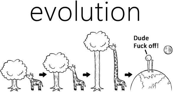 Evoluutio - Ei mitään rajaa.