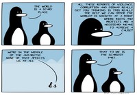 Pingviinit keskustelevat
