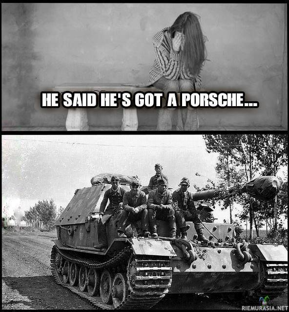 He said he&#039;s got a porsche... - #justnazithings