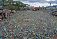 Citarum River, Indonesia. Most polluted river in the world.