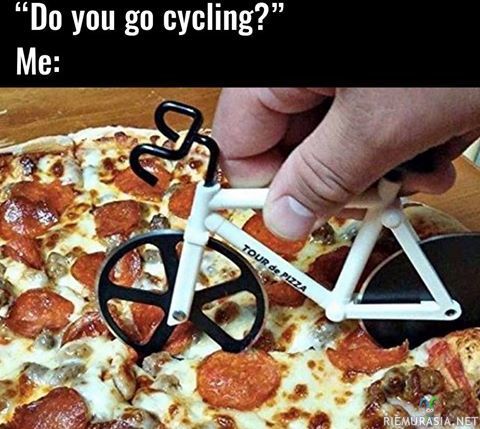 Tykkäätkö pyöräillä?