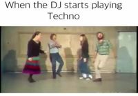 Kun DJ pistää technoa soimaan